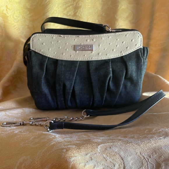 PRICE SLASHED! Miche Demi Purse with Denim Cover, 2 Straps - Picture 1 of 4